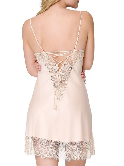 LingaDore Nacht 8304 beige slipdress