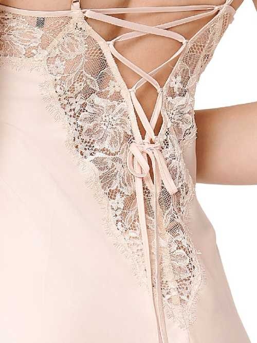 LingaDore Nacht 8304 beige slipdress