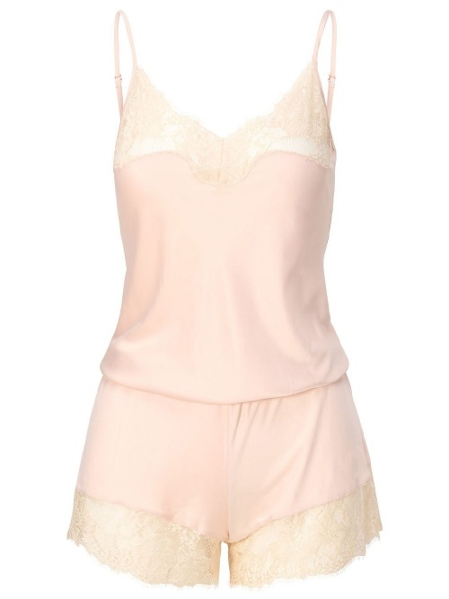 LingaDore Nacht 8304 beige jumpsuit