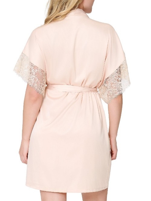 LingaDore Nacht 8304 beige kimono