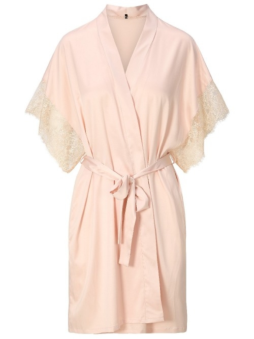 LingaDore Nacht 8304 beige kimono