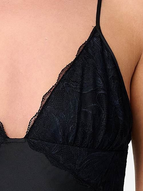 LingaDore Nacht 8501 schwarz slipdress