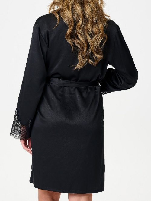 LingaDore Nacht 8501 schwarz kimono
