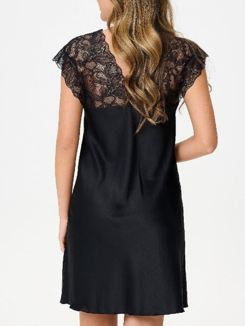 LingaDore Nacht 8501 schwarz nachtkleid