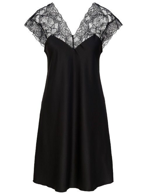 LingaDore Nacht 8501 schwarz nachtkleid