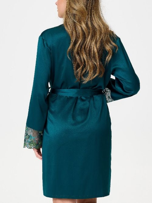 LingaDore Nacht 8502 pine green kimono