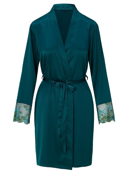 LingaDore Nacht 8502 pine green kimono