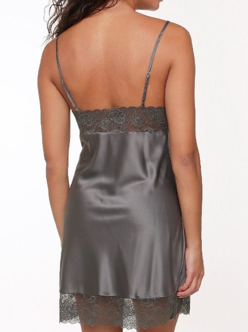 LingaDore Nacht 9000 olive slipdress