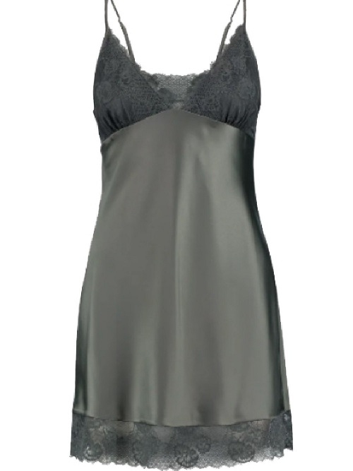 LingaDore Nacht 9000 olive slipdress