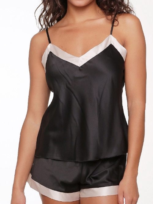 LingaDore Nacht 18370 schwarz slipdress
