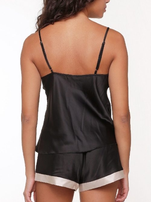 LingaDore Nacht 18370 schwarz slipdress
