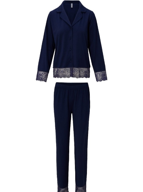 LingaDore Nacht 8618 grau pyjama