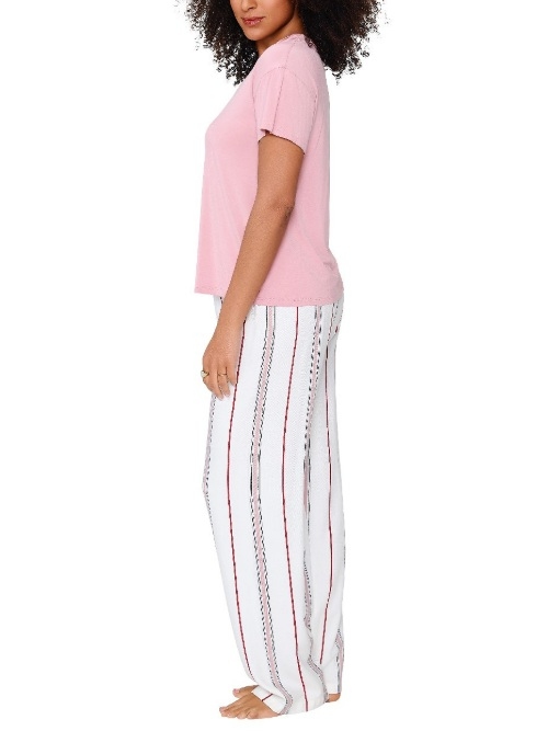 LingaDore Nacht 8417 rosa/print pyjama