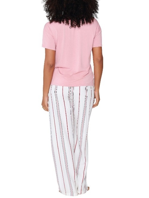 LingaDore Nacht 8417 rosa/print pyjama