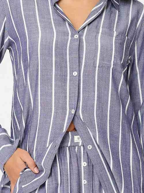 LingaDore Nacht 8601 grau pyjama