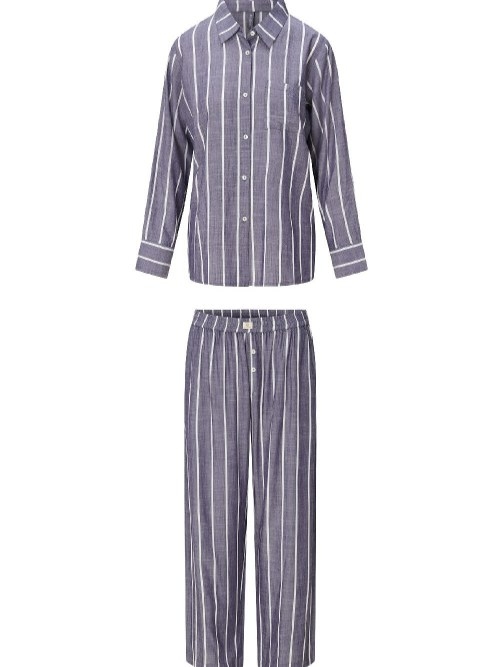 LingaDore Nacht 8601 grau pyjama