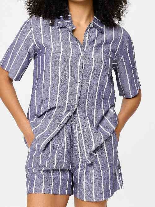 LingaDore Nacht 8602 grau shortama