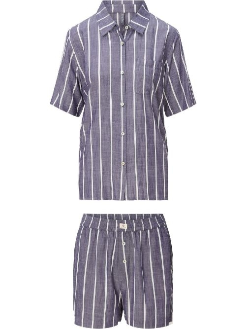 LingaDore Nacht 8602 grau shortama