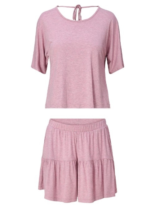 LingaDore Nacht 8405 rosa shortama