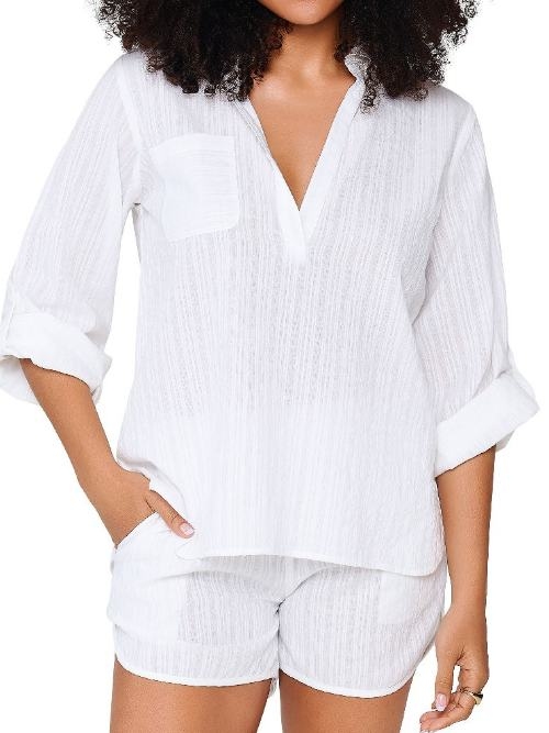 LingaDore Nacht 8409 weiß shortama