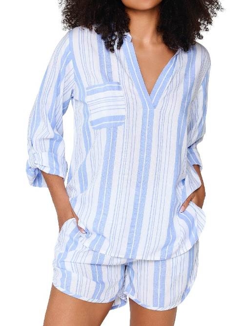 LingaDore Nacht 8409 blue shortama