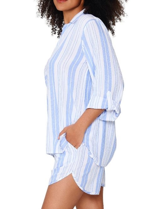 LingaDore Nacht 8409 blue shortama