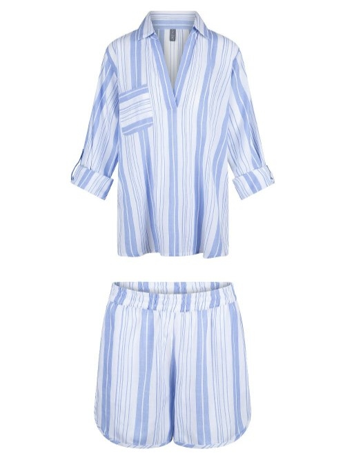 LingaDore Nacht 8409 blue shortama