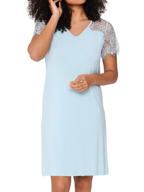 LingaDore Nacht 8412 blue nachtkleid