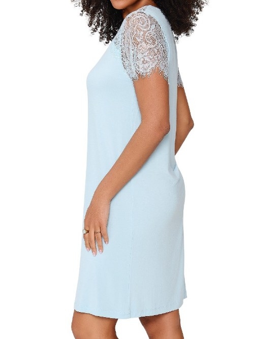 LingaDore Nacht 8412 blue nachtkleid