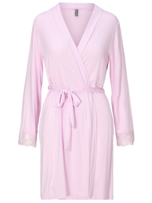 LingaDore Nacht 8414 rosa kimono