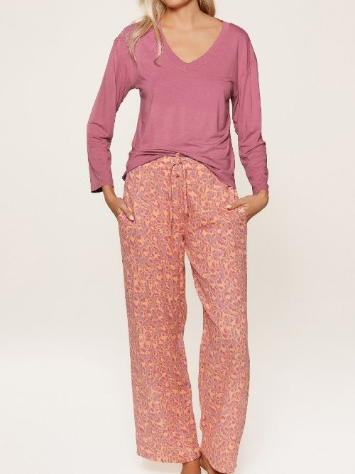 LingaDore Nacht 8114 leopard pyjama