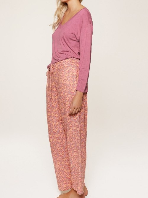 LingaDore Nacht 8114 leopard pyjama