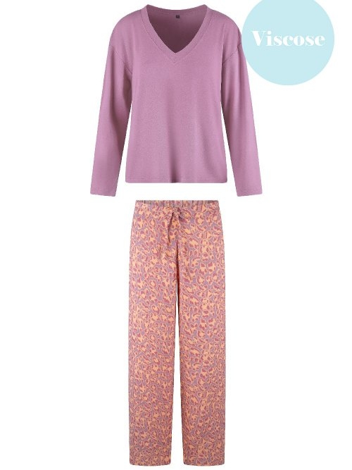LingaDore Nacht 8114 leopard pyjama
