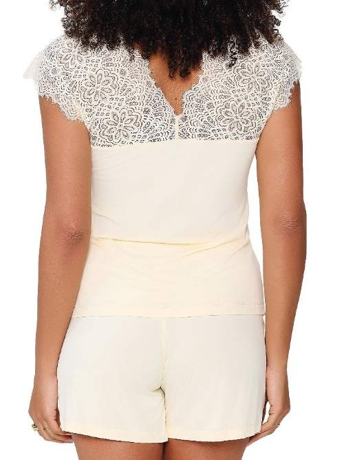 LingaDore Nacht 8401 elfenbein shortama