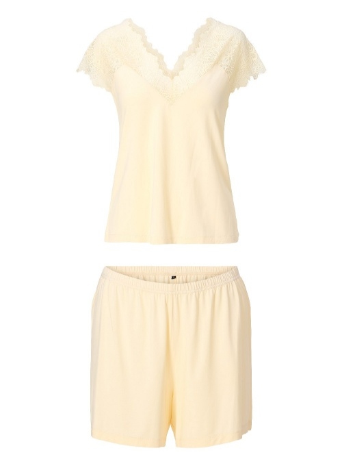 LingaDore Nacht 8401 elfenbein shortama