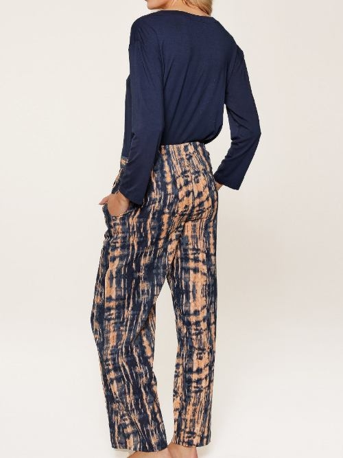 LingaDore Nacht 8105 dark denim pyjama