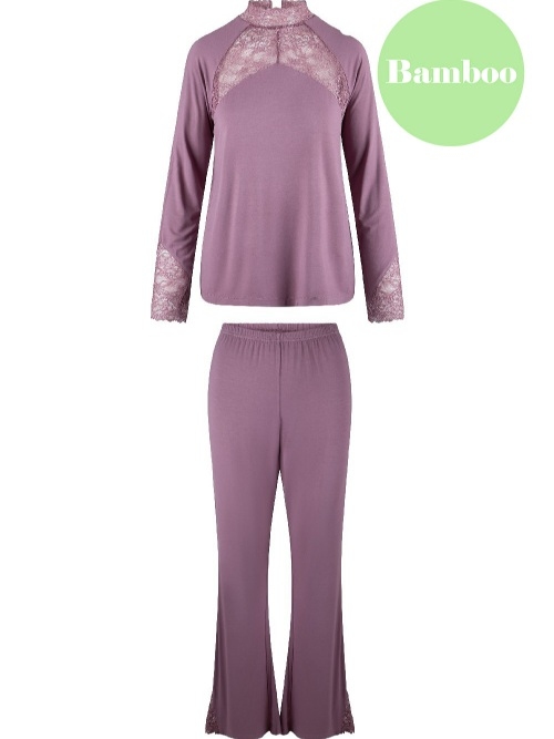 LingaDore Nacht 8109 wistful mauve pyjama