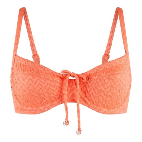 LingaDore Strand 7710 coral unwattierter bikini bh