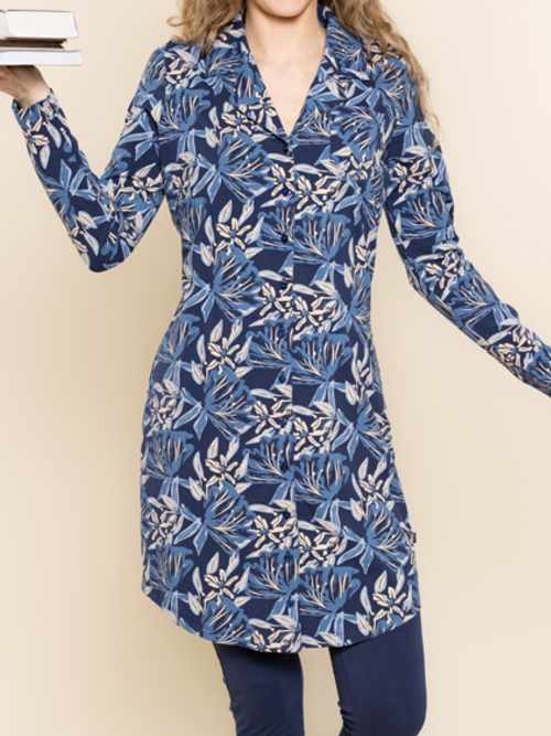 Charlie Choe Daydreams marine nachtkleid