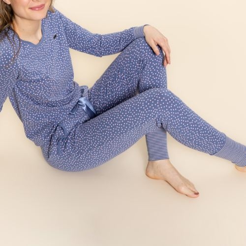 Charlie Choe Daydreams blue pyjamahose