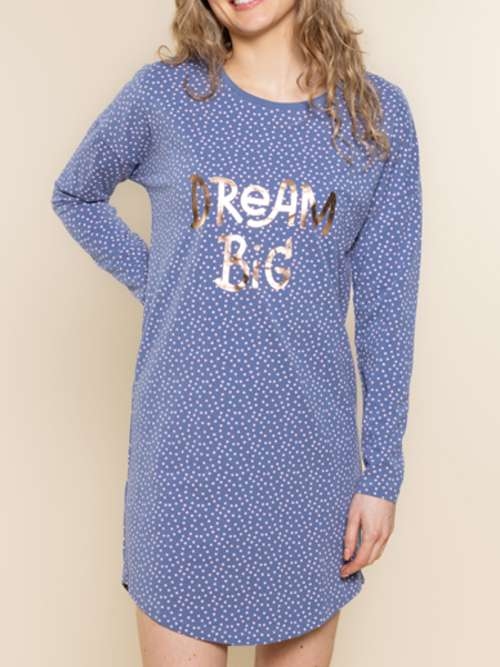 Charlie Choe Daydreams blue schlafshirt