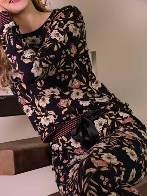 Charlie Choe Nightfall schwarz pyjamahose