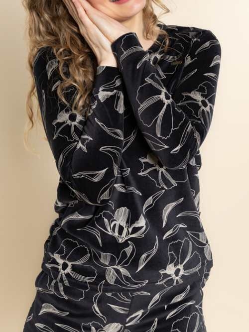 Charlie Choe Nightfall schwarz pyjama