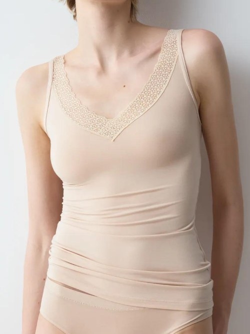 Triumph Feel of Modal porcelain mousse damen hemd