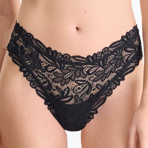 Lisca Tiara schwarz brasilianischer slip