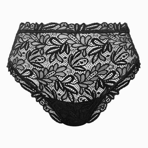 Lisca Tiara schwarz hoher slip