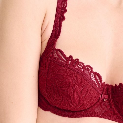 Lisca Tiara cranberry juice nicht geformter bh
