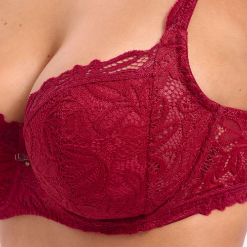 Lisca Tiara cranberry juice nicht geformter bh