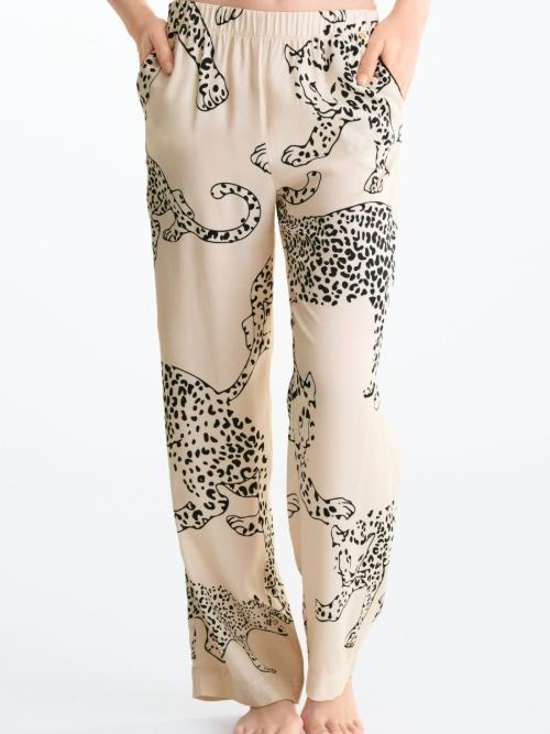 Lisca Nachtmode Tamara leopard spots pyjamahose