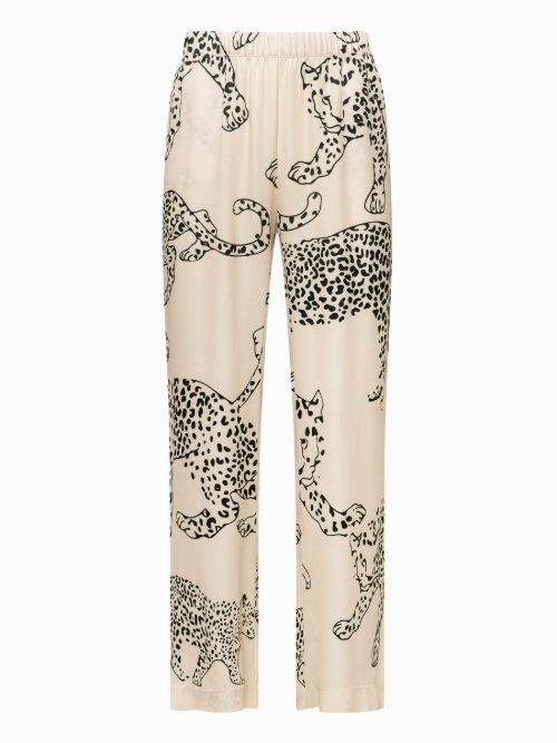 Lisca Nachtmode Tamara leopard spots pyjamahose
